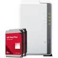Produktbild: Synology DS223j 12TB WD Red Plus NAS-Bundle NAS inkl. 2x 6TB WD Red Plus 3.5 Zoll SATA Festplatte