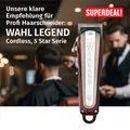 Produktbild: Wahl Cordless Legend Haarschneider, Netz / Akku,  Profi Haarschneidemaschine