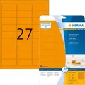Produktbild: Herma Special 5141 Universaletiketten neon-orange, 63.5x29.6mm, 20 Blatt, 540 Stück