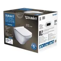Produktbild: Duravit Wand-WC-Tiefspül-Set DuraStyle mit WC-Sitz, Rimless, weiß
