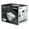 Produktbild: Duravit Wand-WC-Set DURASTYLE RIMLESS weiß weiß