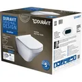 Produktbild: Duravit DuraStyle Wand-WC Duravit Rimless Set 455109, inklusive WC-Sitz, 45510900A1, Farbe: Weiß