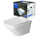 Produktbild: Duravit DuraStyle Wandtiefspül WC Set spülrandlos mit Softclose Sitz 45510900A1