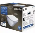 Produktbild: Duravit Wand-WC-Tiefspül-Set DuraStyle inkl. WC-Sitz, Rimless, weiß 45510900A1