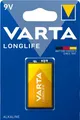 Produktbild: E-Block Batterie VARTA Longlife, 9 V, besonders lange Lebensdauer, 1 Stück, Alkali Mangan 301442