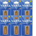 Produktbild: 6 x VARTA Longlife 9V Alkaline 6LP3146