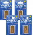 Produktbild: 4 x VARTA Longlife 9V Alkaline 6LP3146