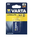 Produktbild: 10x Varta Longlife 9V Block Batterien Wecker Fernbedienung Industrial Strom