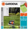 Produktbild: Gardena 8221-20 Sprinklersystem Komplett-Set mit Versenk-Viereckregner OS 140