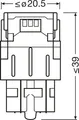 Produktbild: ams-OSRAM 7515DWP-2BL Glühbirne 12 V W3x16q