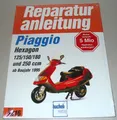 Produktbild: Reparaturanleitung Piaggio Hexagon 125 / 150 / 180 und 250 ccm ab 1995 Buch NEU