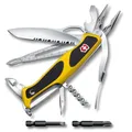 Produktbild: Victorinox Schweizer Taschenmesser Ranger Boatsman MW, 22 Funktionen, Swiss Made, Multitool Inkl. Einhand-Feststellklinge, Gelb/Schwarz