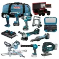 Produktbild: MAKITA SOLAS Safety of life at sea Tools Engine Combo Kit 18V Akku Set Seefahrer