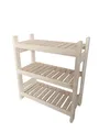 Produktbild: Stolarstwo Wochnik S.C. Holzregal Standregal Modulares Regal Stapelbar Kellerregal Haushaltsregal Kiefer Breite 43 cm Lange 60 cm Höhe 45 Oder 60 cm 2 Oder 3 Einlegeböden (60x60x43 cm 3 Einlegeböden)