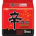 Produktbild: Nong Shim - Instant Nudeln Shin Ramyun - Multipack (5 X 120 GR) - Produktdesign kann abweichen