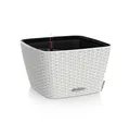 Produktbild: Lechuza® Blumentopf Pflanzgefäß BACINO Cottage ALL-IN-ONE 30x30 cm Weiß (1 St)