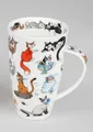 Produktbild: XXL Dunoon Becher, Tasse Henley CATastrophe lustige Katzen für 600ml Formano