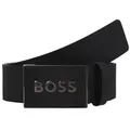 Produktbild: Boss Icon Gürtel Leder 95 cm grau