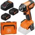 Produktbild: Fein Akku-Schlagschrauber ASCD 18-200 W4 AS SET, 5 AH, 210Nm, 18V/5Ah, 2 Akkus, Ladegerät und Koffer