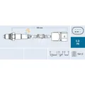 Produktbild: 1x Lambdasonde FAE 75038 passend für AUDI BENTLEY LAMBORGHINI SEAT SKODA VW