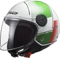 Produktbild: LS2 Motorradhelm LS2 Sphere Lux Firm (Weiß Grün Rot)