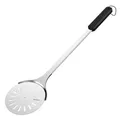 Produktbild: Cozze® Premium Edelstahl Pizzaschieber – Elegantes Drehdesign, 76 cm Komfortgriff, Hitzebeständigkeit & Sicherheitszertifikat