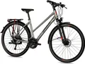 Produktbild: Airtracks Damen Trekking Fahrrad 28 Zoll TR.2845L Alivio 24 Silber(48cm (Körpergröße 155-170cm))