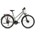 Produktbild: Airtracks 28 Zoll Trekking Damen Fahrrad Trekkingbike TR.2845 Trekkingrad City Bike Shimano 24 Gang Alivio RD-M3100 SGS Kettenschaltung Nabendinamo - Damen 48cm Körpergröße 155-170cm