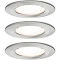 Produktbild: Paulmann 93476 Einbauleuchte Set Nova rd starr LED IP44 3-stepdim 3x6.5W GU10 Eisen