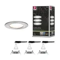 Produktbild: LED Einbauleuchte 3-Step-Dim Nova Basisset starr IP44 rund 78 mm GU10 3x6,5W 3x4