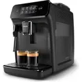 Produktbild: Philips Kaffeevollautomat 1200 Series, 2 Kaffeespezialitäten, Schwarz (EP1220/00) - Schwarz