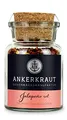 Produktbild: Ankerkraut Rote Jalapeño, Rotes Scharfes Chili Gewürz, geschrotete Chilis, Rauchiges Aroma, Scharf Essen, Feurige Flocken zum Würzen, 55 g im Korkenglas
