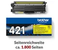Produktbild: Original Brother Toner TN-423 TN-421 DCP L8410 MFC L8690 8900 HL L8260 8360 OVP