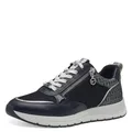 Produktbild: Tamaris Damen Sneaker Low Imitation Nappa Vegan; Navy Combined/blau; 40 EU