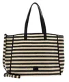 Produktbild: FREDsBRUDER Sommerliebe Shopper Shopper Tasche Black Stripes schwarz beige Neu