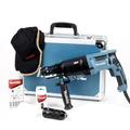 Produktbild: Makita HR2631FT13 Kombihammer 26 mm – Bohrhammer, Meißelhammer, SDS-Plus-Hammer – Leistungsstark, Präzise, Robust – Mit Alukoffer, Für Beton, Stein, Bauarbeiten 16038