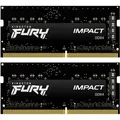 Produktbild: Kingston FURY Impact 32GB Kit 2x16GB DDR4-3200 CL20 SO-DIMM Gaming Arbeitsspeicher