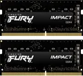 Produktbild: SO DDR4 32GB PC 3200 CL20 Kingston KIT (2x16GB) FURY