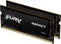 Produktbild: Kingston FURY Impact SO-DIMM 32GB Kit DDR4-3200 CL20-22-22 1RX8 - KF432S20IBK2/32