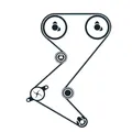 Produktbild: SKF Wasserpumpe und Zahnriemensatz VKMC 03235 Höhe 190 mm Länge 275 mm Breite 250 mm - OE-Qualität
