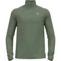 Produktbild: Odlo Herren Carve Light Zip Longsleeve, Matte Green, M