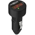 Produktbild: Ansmann - Power Check 12/24v Spannungsmesser,prüfgerät Für Zigarettenanzünder