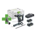 Produktbild: Festool BHC 18 HPC 4,0 I-Plus Promo 21 Akku Bohrhammer 18V 25Nm 1,8 J ( 577206 )