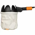 Produktbild: Fiskars QuikFit Obstpflücker Pflücker Kunststoff Baumwolle Schwarz Orange 32 cm