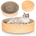 Produktbild: COIL Kratzpappe, Katzenbett, Katzenkratzbaum, Katzenliege, Umweltfreundliches Bett, MDF, Modern, komfortabel, (Höhe: 10 cm)