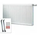 Produktbild: Buderus Heizkörper, Ventilheizkörper VC-Profil Typ 11 500x1000 mm (H x L) Profil