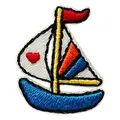 Produktbild: Mono Quick 02152 Segelboot Applikation, Flicken Bügelbild Patch, Boot ca.2x2,5cm