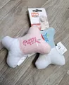 Produktbild: Hunde Spielzeug,Knochen,12cm,Plüsch, Apportieren,Squeaker,blau,Hunde Knochen Neu