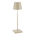 Produktbild: Zafferano Akku Tischleuchte Poldina Pro 380 mm Sand