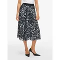Produktbild: Vila Plisseerock VINITBAN PRINT SKIRT - NOOS grau M (38)